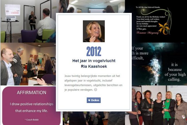 Facebook het jaar in vogelvlucht
