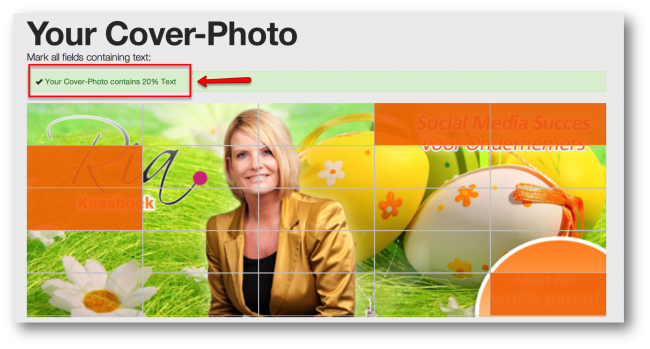 Voorbeelf Facebook coverfoto Ria